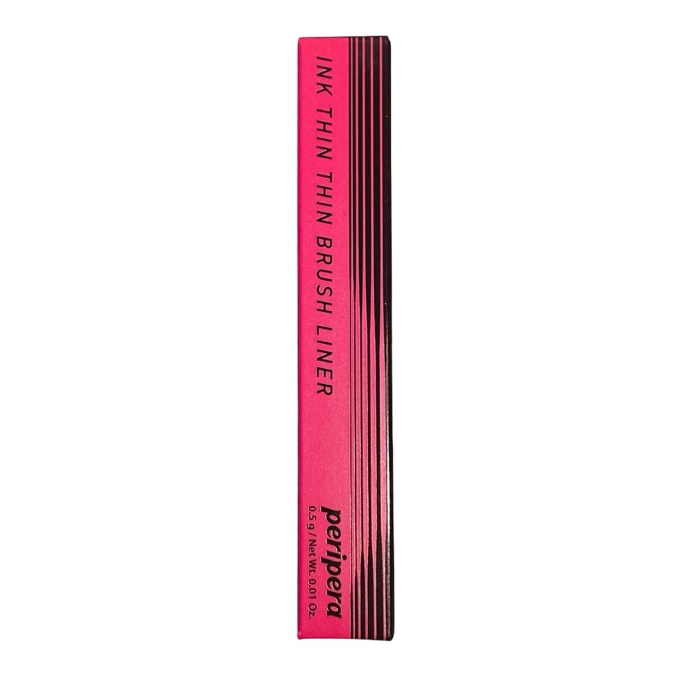 PERIPERA Ink Thin Brush Liner Liquid Eyeliner in 02 Brown Film (0.5 g) Fine Tip